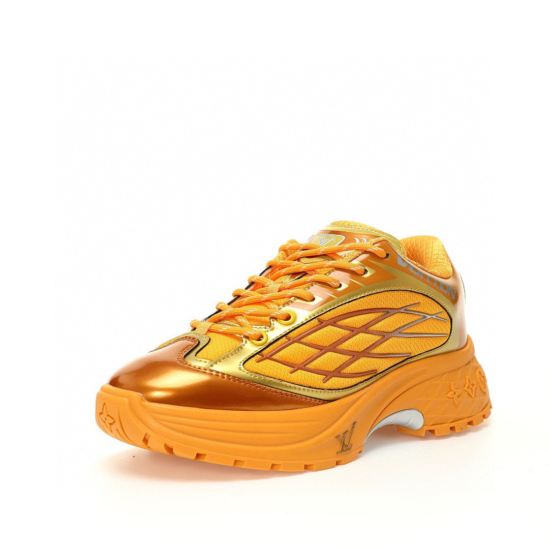 LV Discovery Lace Up Orange