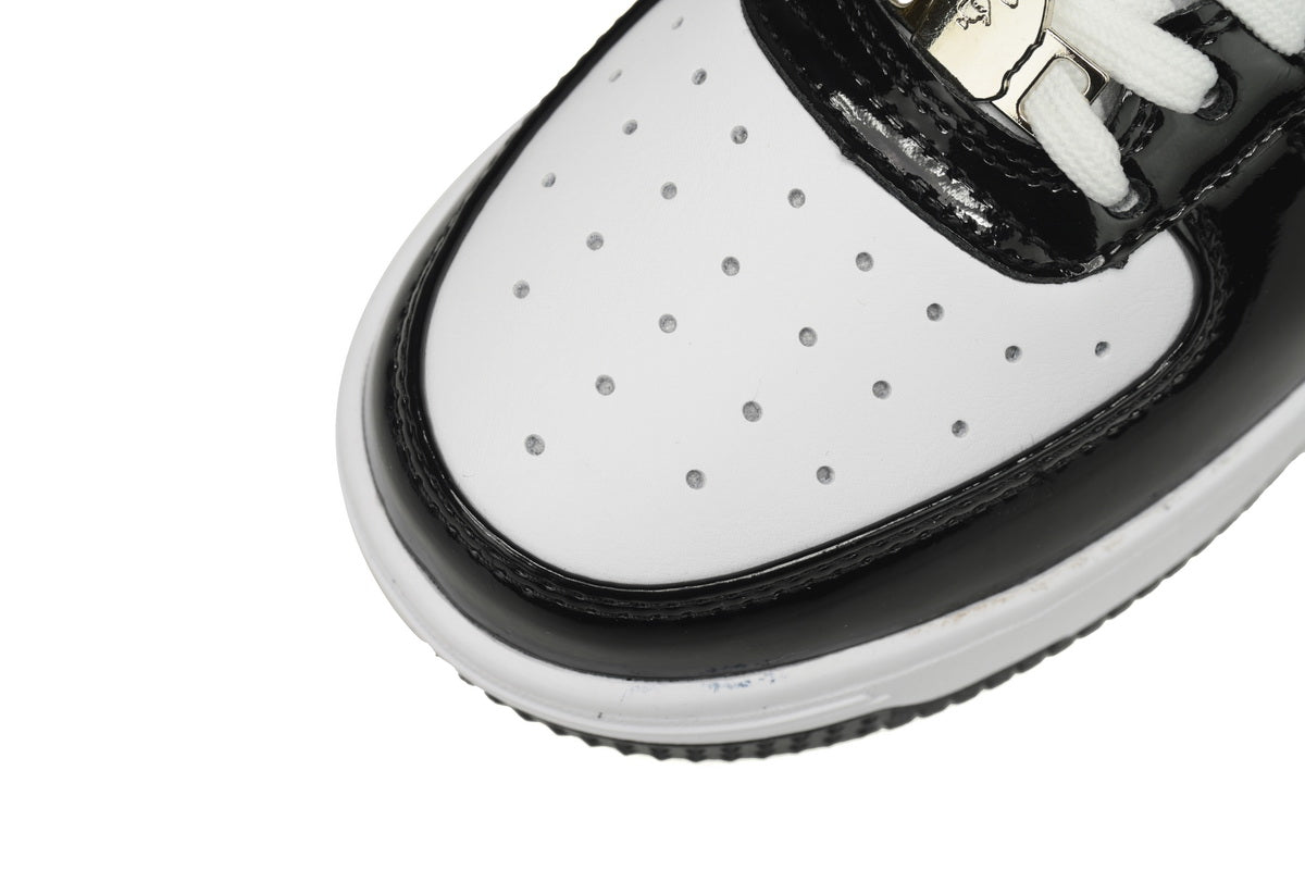 Bapesta Low Black & White