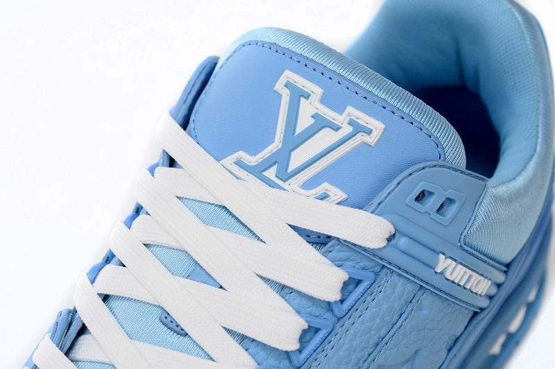 LV Trainer Blue Embossing