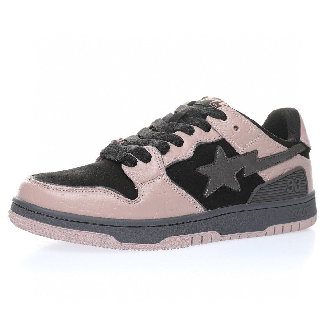 Bapesta Sk8 Sta Pink Black