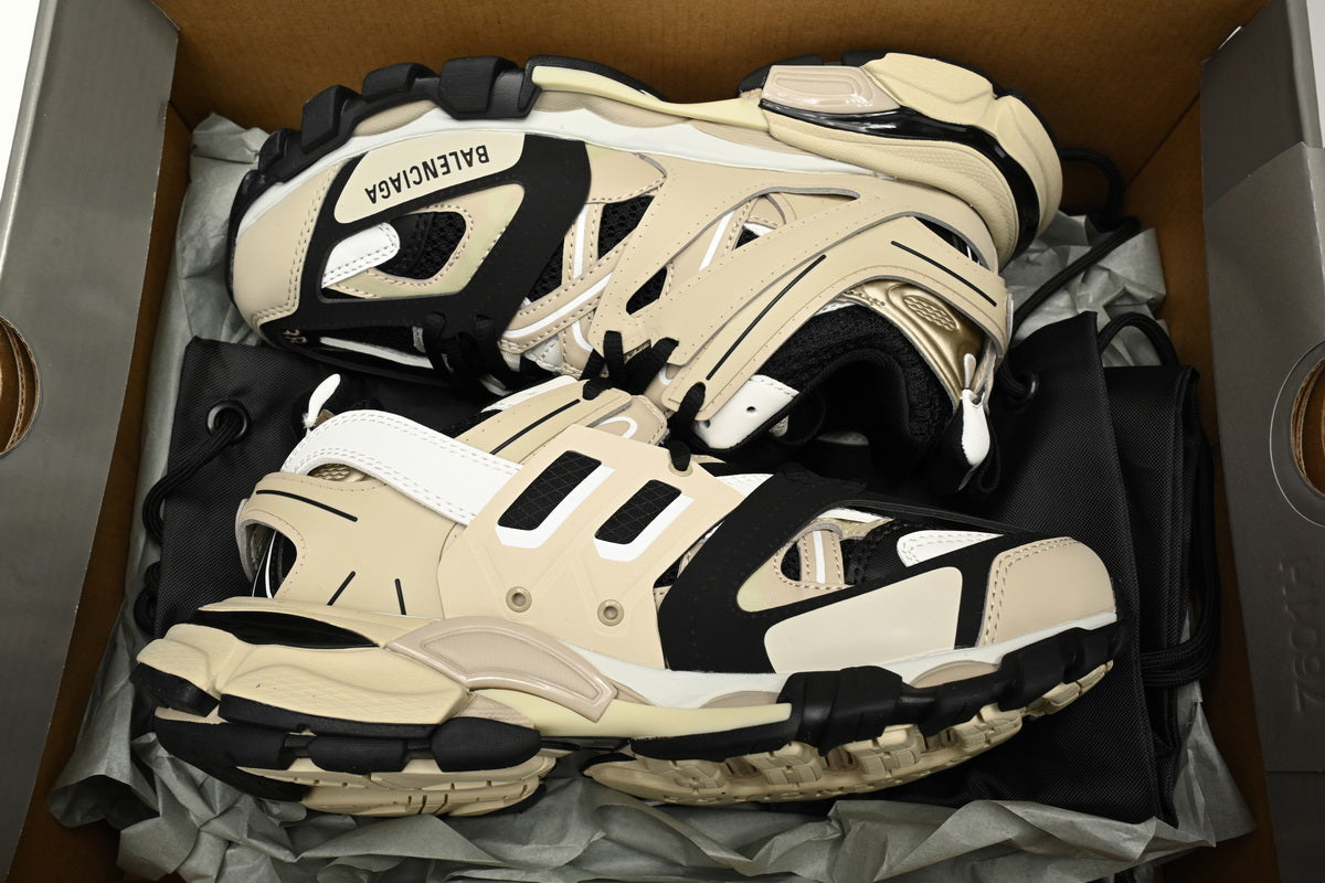 Balenciaga Track Black Rice Khaki