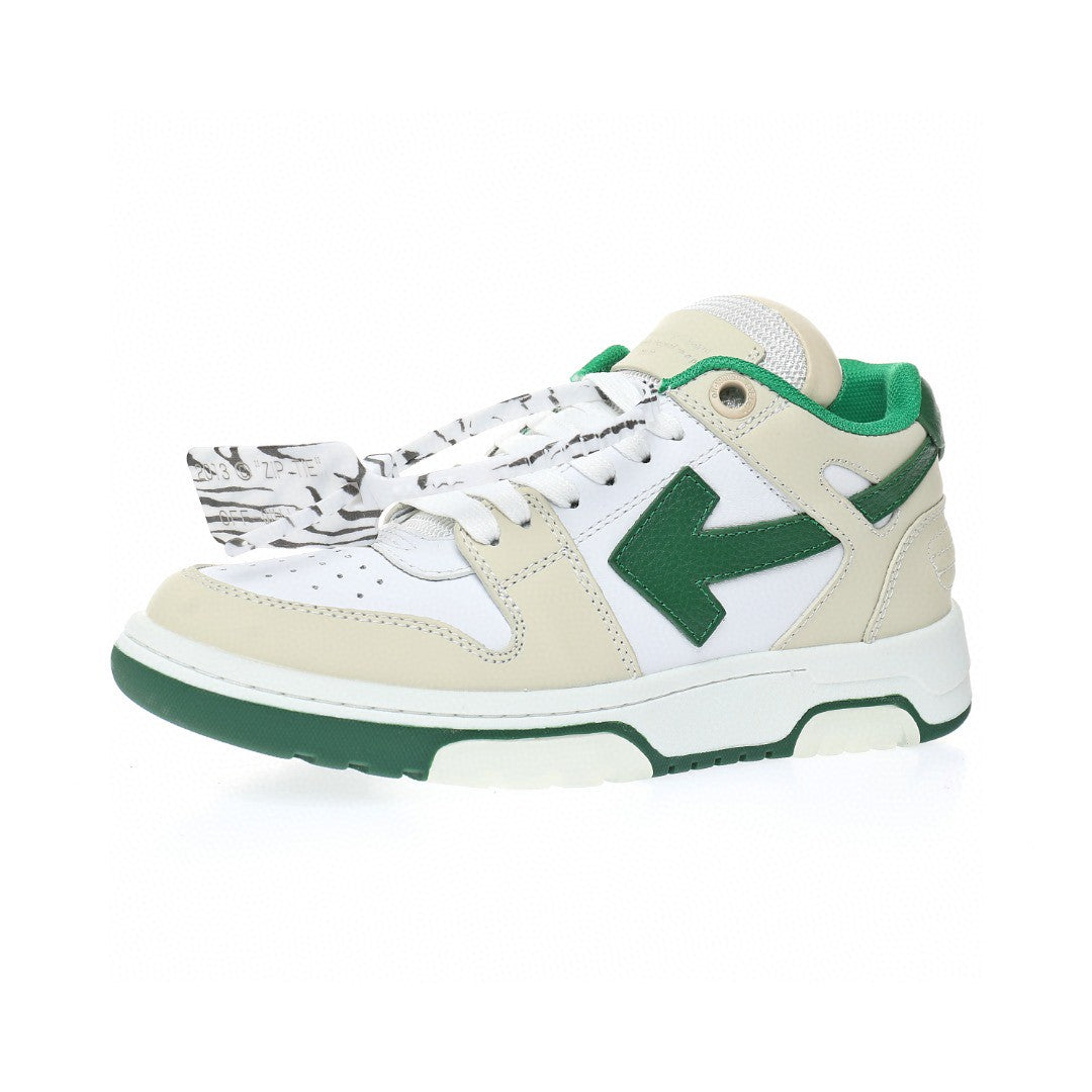 Off White Out Of Office Forest Green