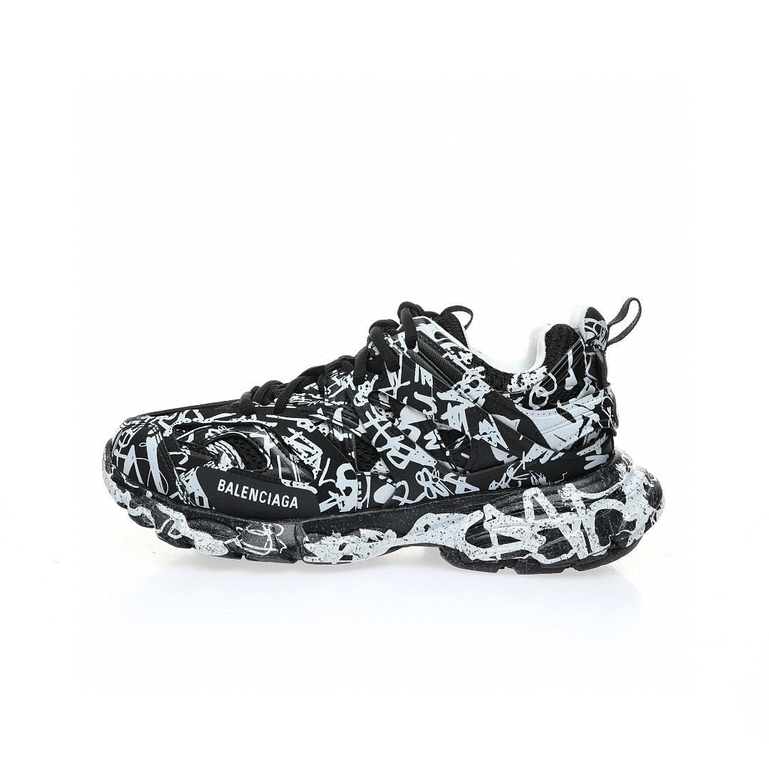 Balenciaga Track Black Doodles