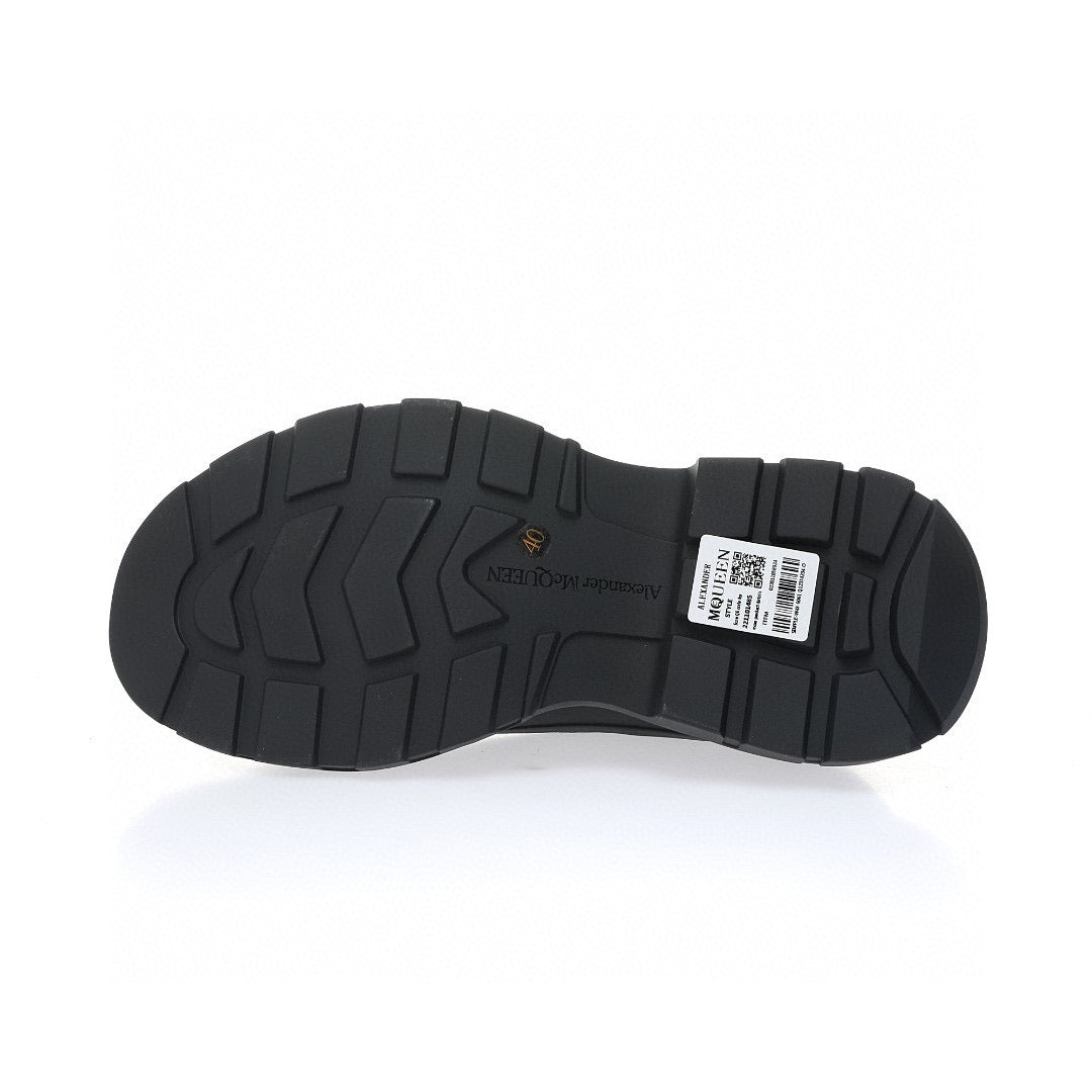 McQueen White Stitching