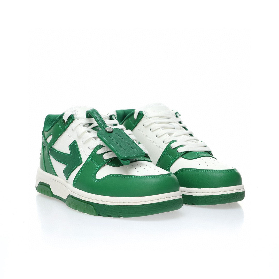 Off White Out Of Office Forest Green