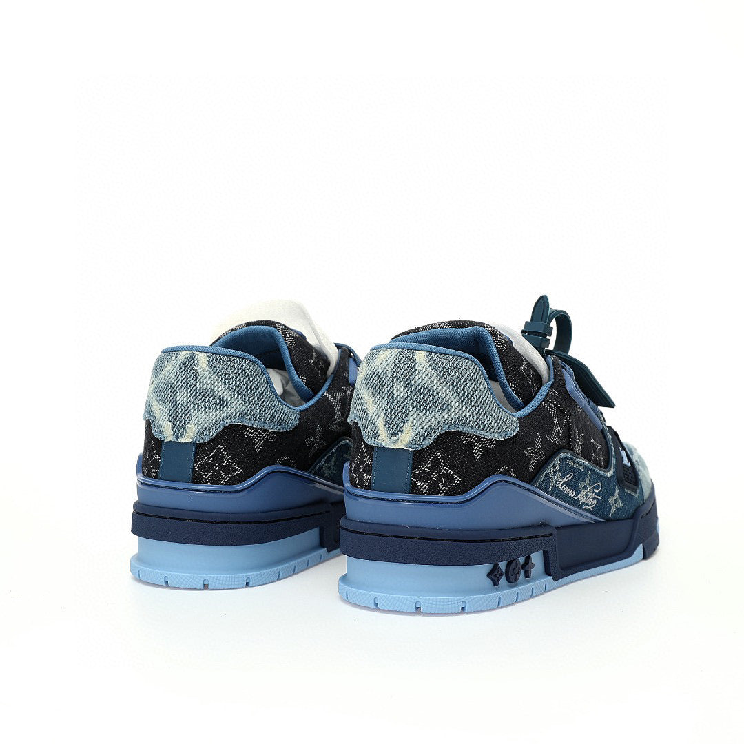 LV Trainer Dark Blue Monogram