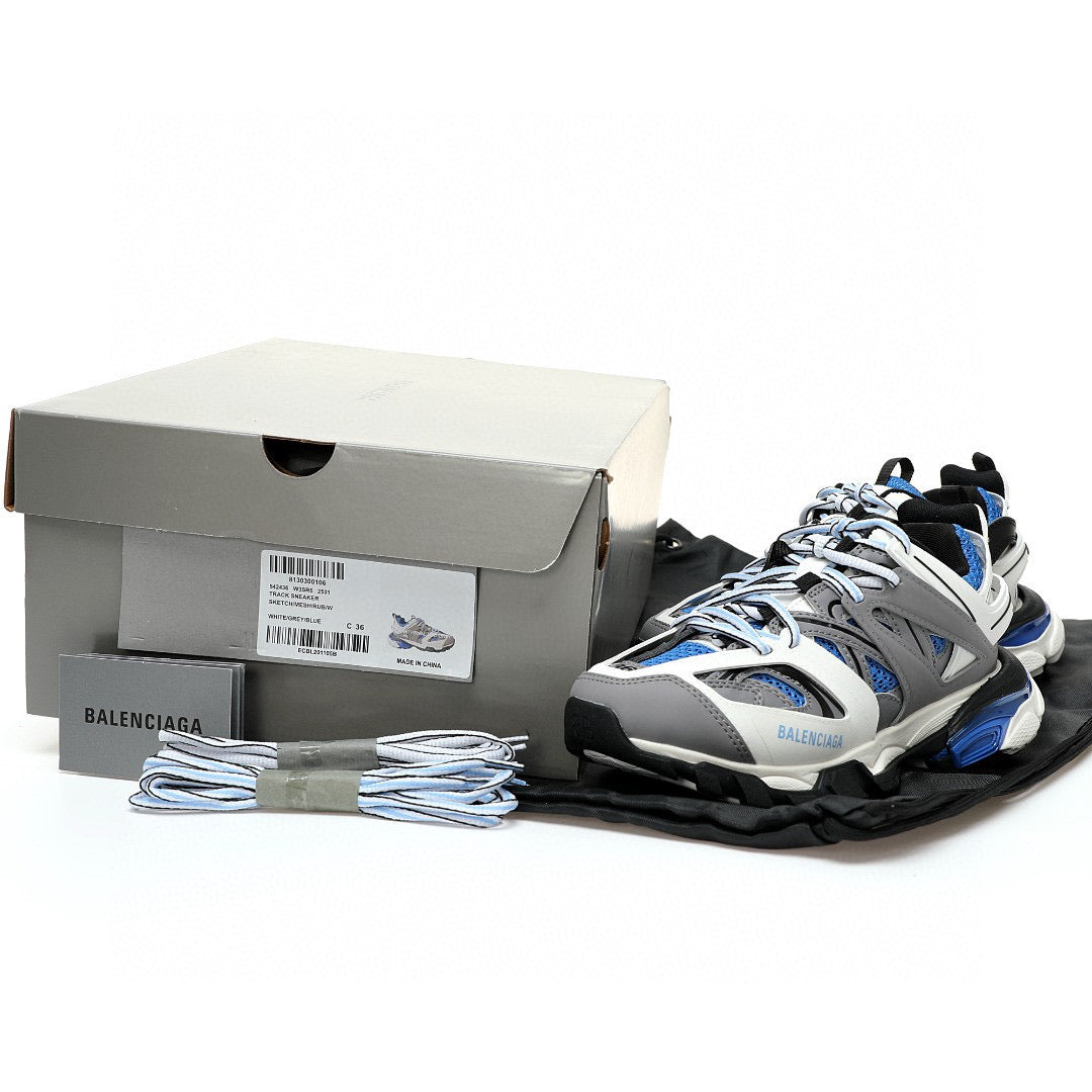 Balenciaga Track Grey Blue