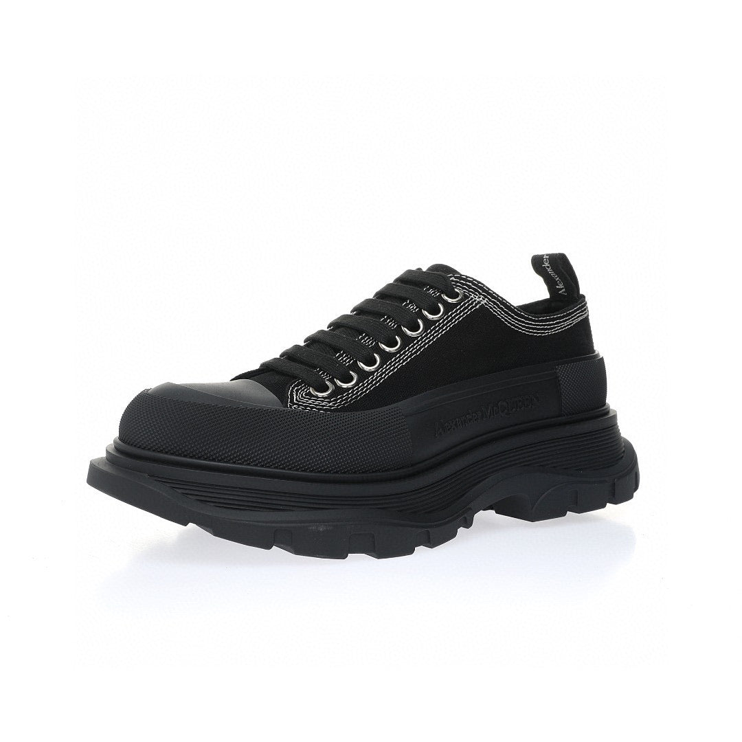 McQueen White Stitching