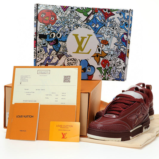 LV Skate Burgundy