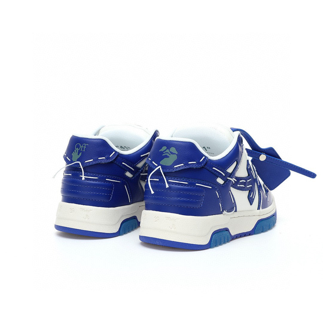 Off White Out Of Office Dark Blue Stitched