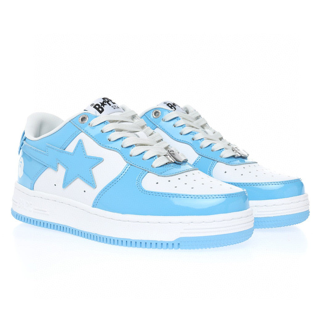 Bapesta Patent Leather Baby Blue