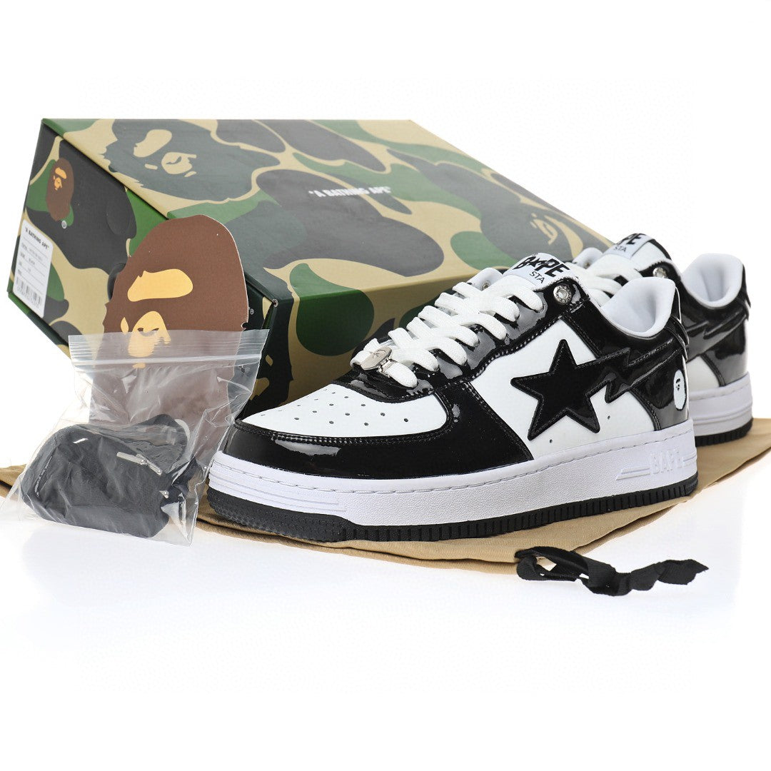 Bapesta Patent Black