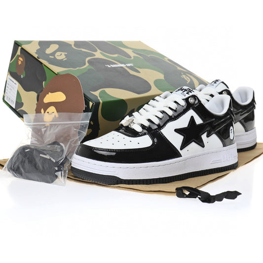 Bapesta Patent Black
