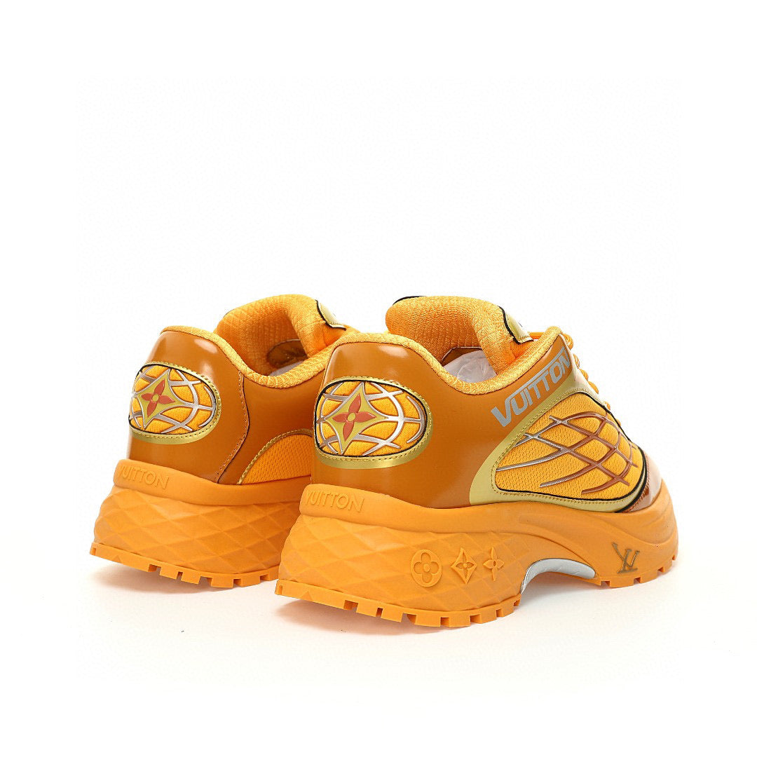 LV Discovery Lace Up Orange