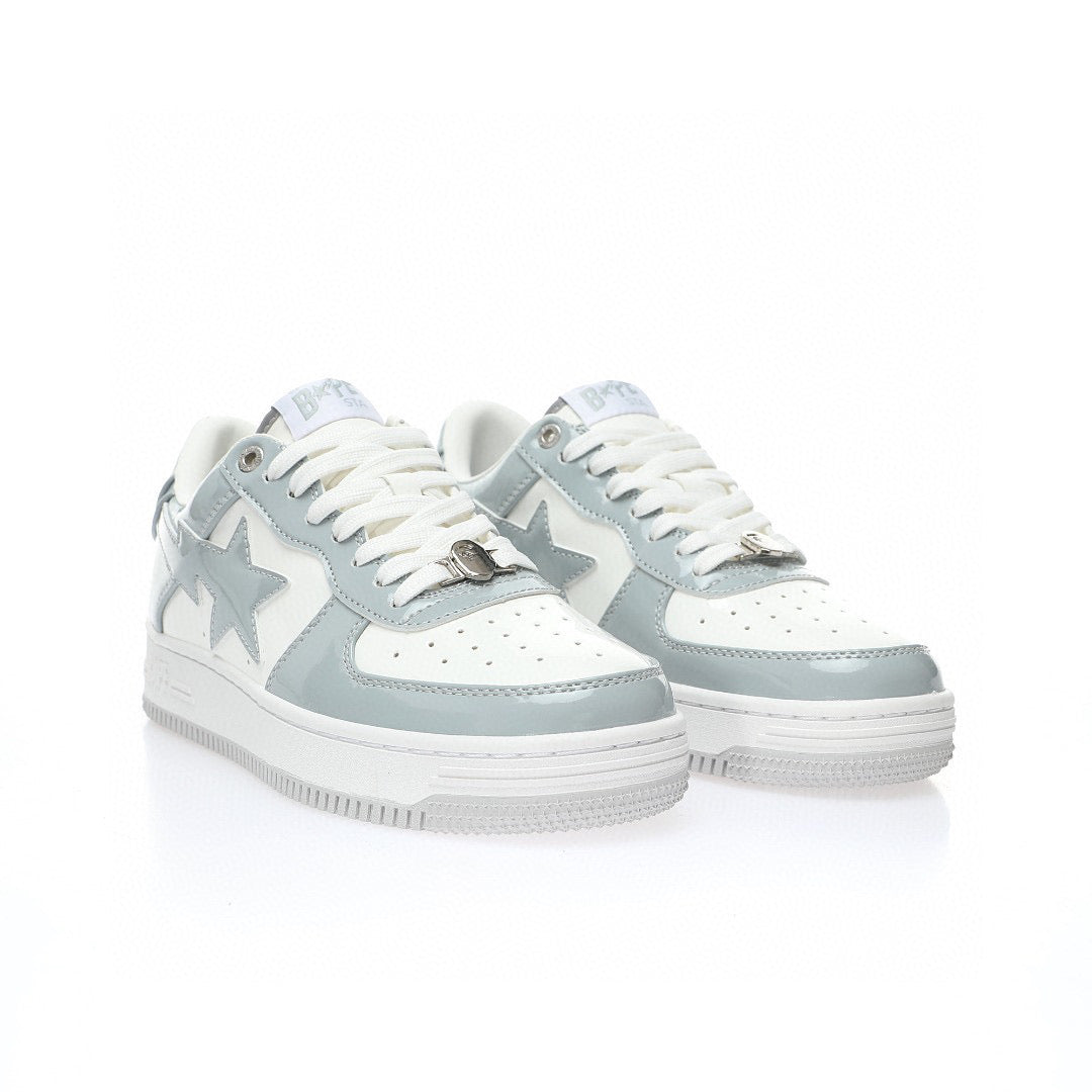 Bapesta Patent Leather Grey