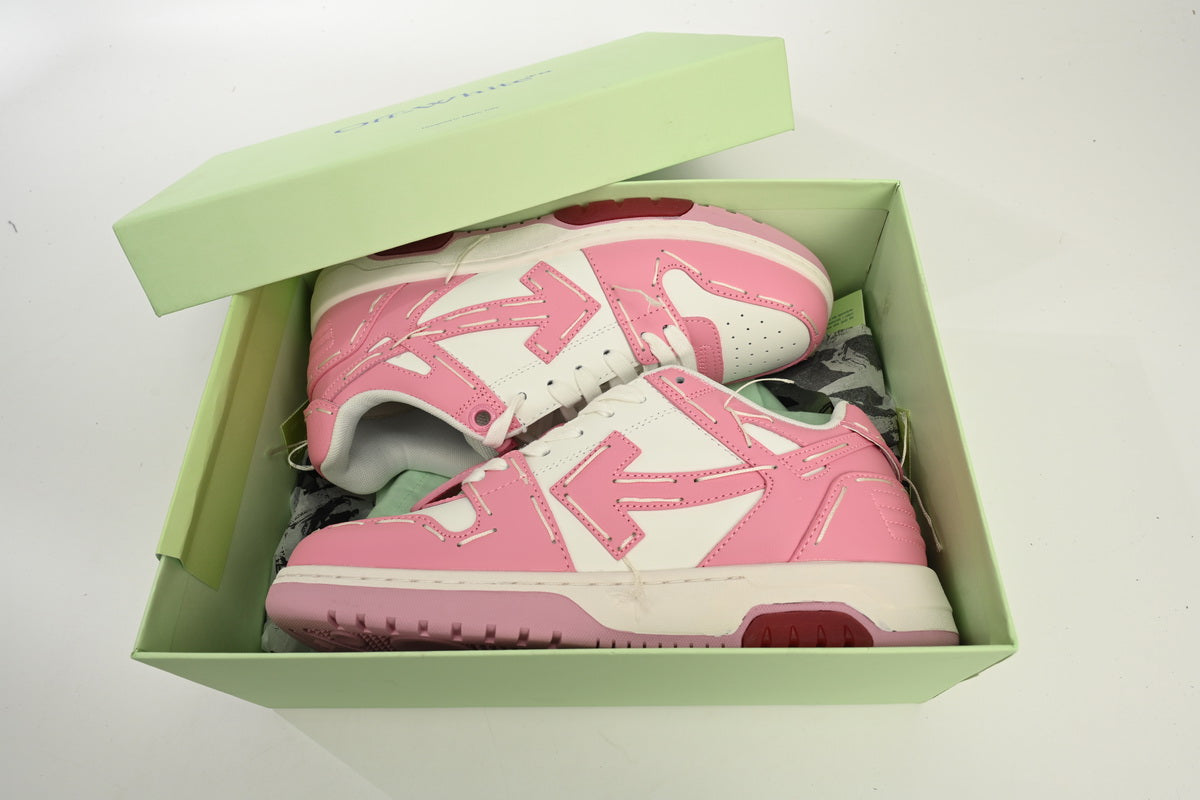 Off White Out Of Office Pink & White
