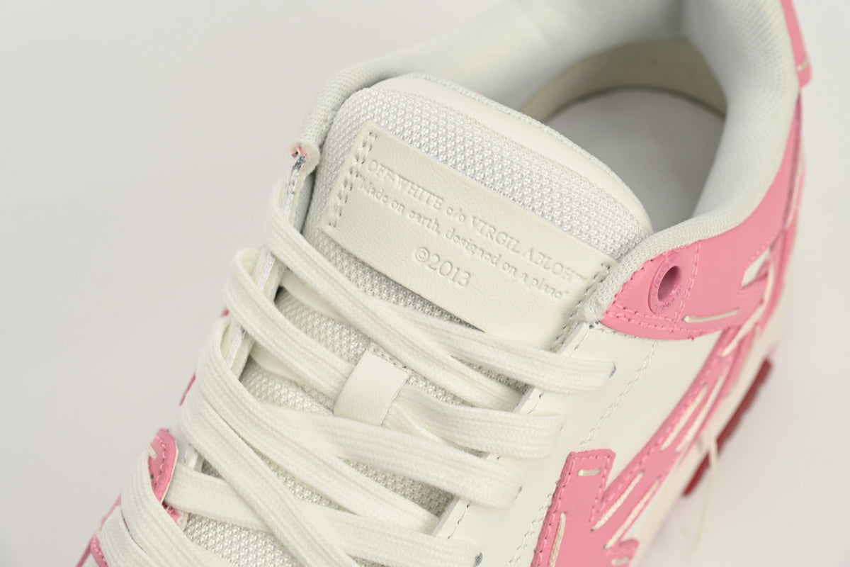 Off White Out Of Office Pink & White