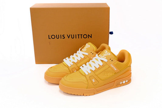 LV Trainer Yellow Embossed