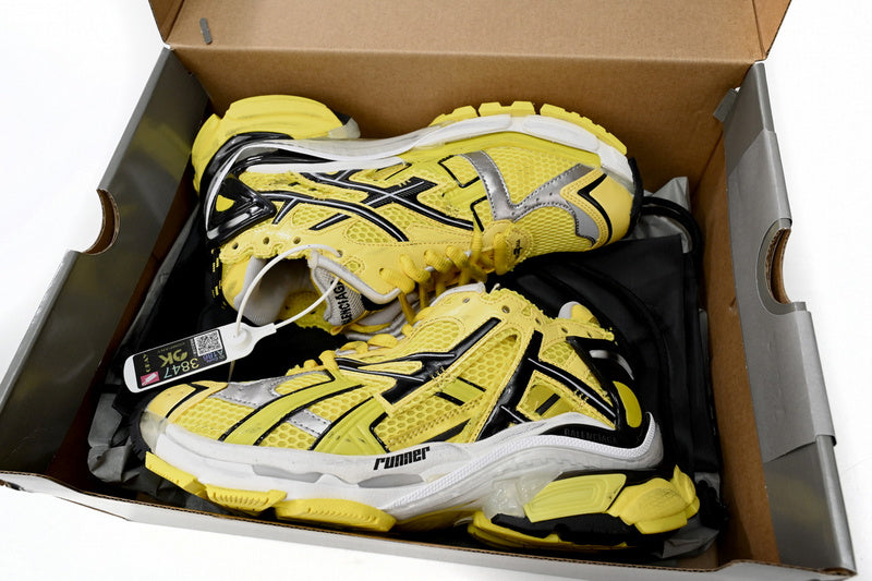 Balenciaga Runners White & Yellow