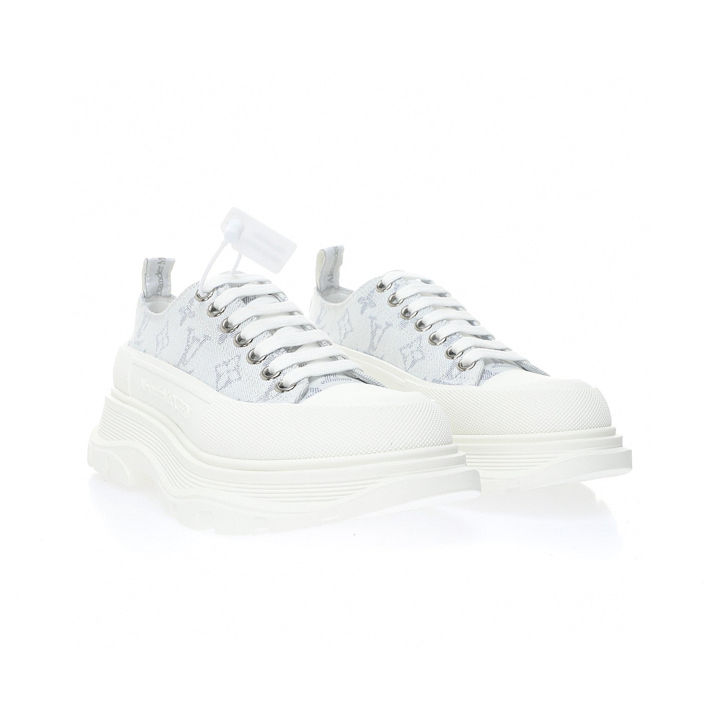 McQueen LV White Denim
