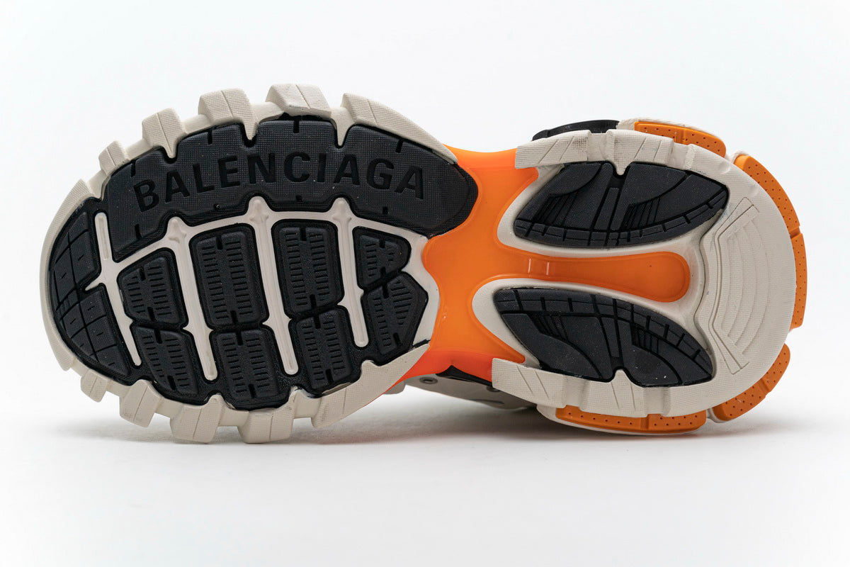 Balenciaga Track Led White Orange