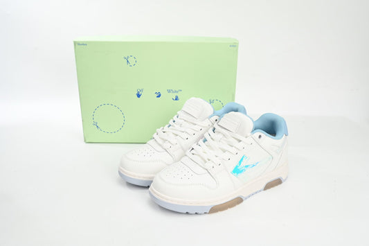 Off White Out Of Office Blue White Blue Discoloration