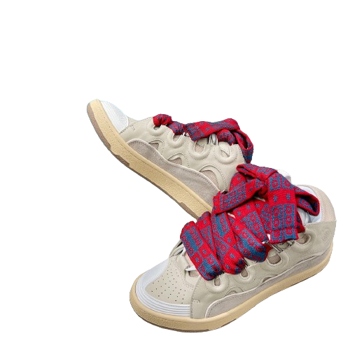 Lanvin Curb Red & Blue
