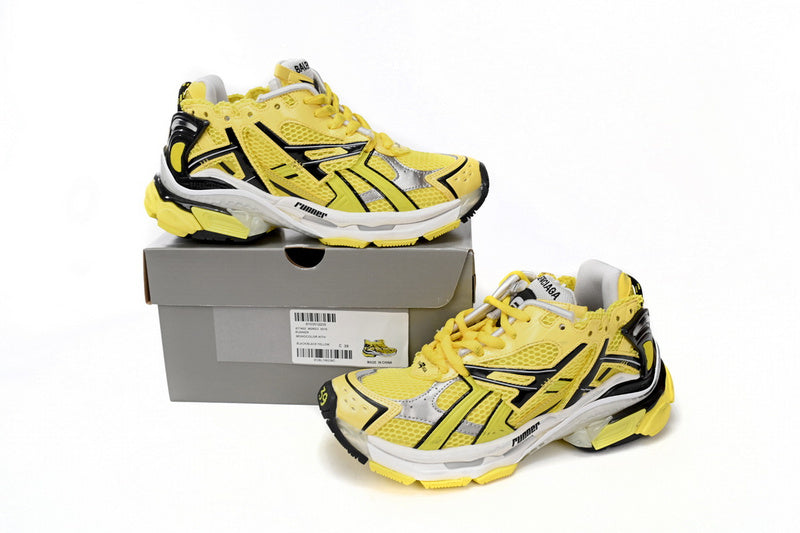Balenciaga Runners White & Yellow