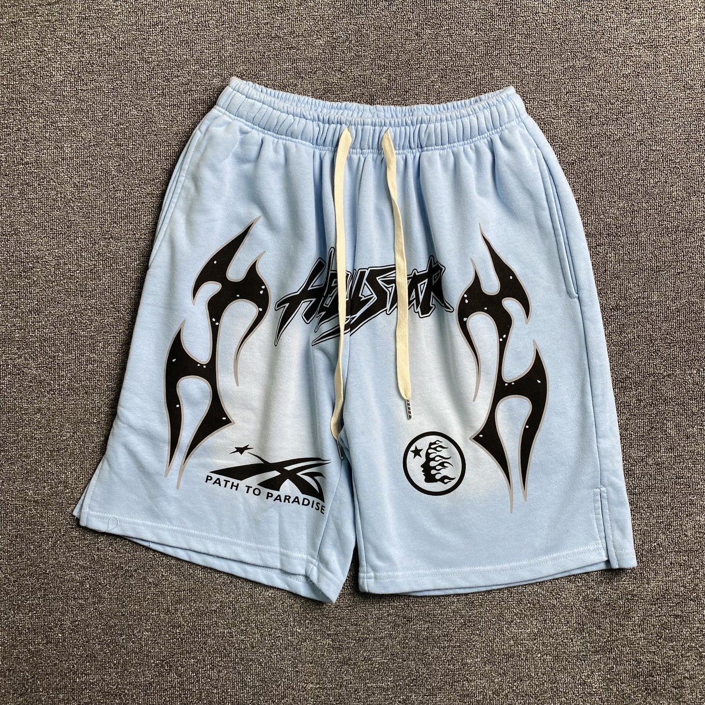 Hellstar Sky Blue Shorts