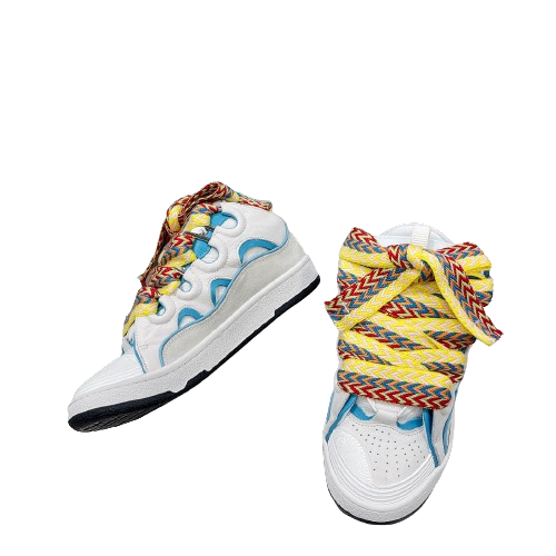 Lanvin Curb ZigZag Laces