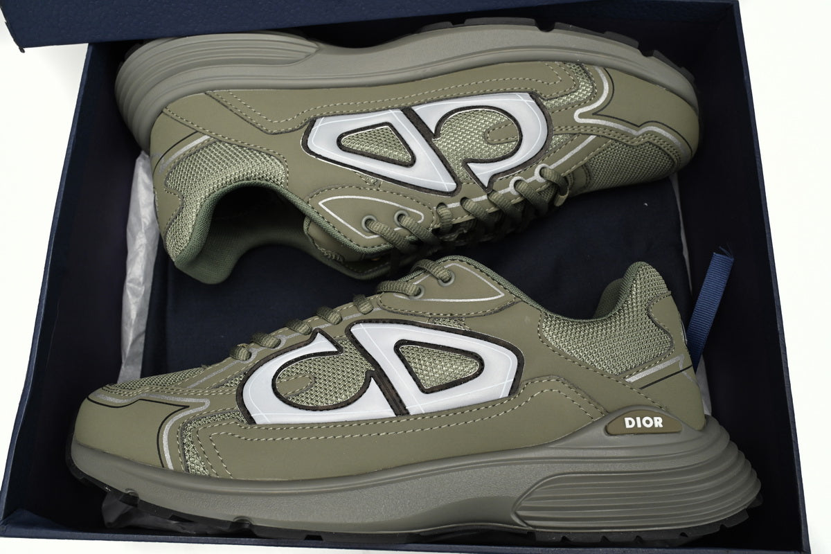 DR B30 Light Grey Sneakers Olive