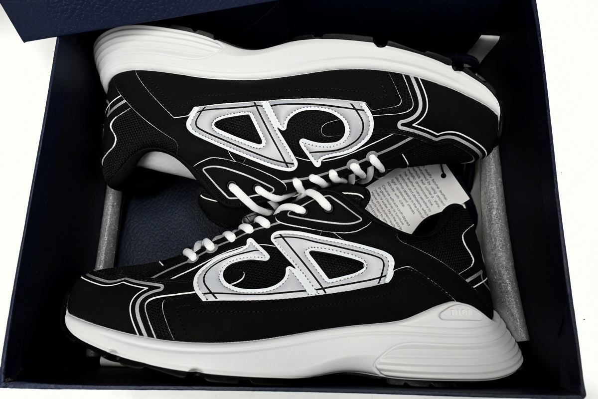DR B30 Light Grey Sneakers Black