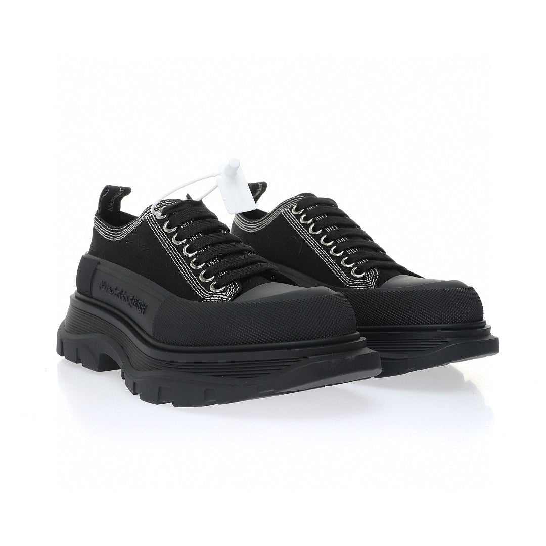 McQueen White Stitching