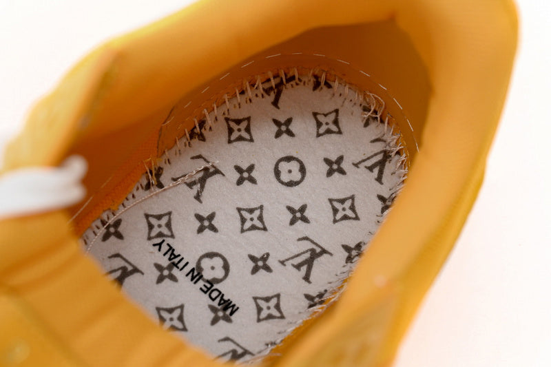 LV Trainer Yellow Embossed