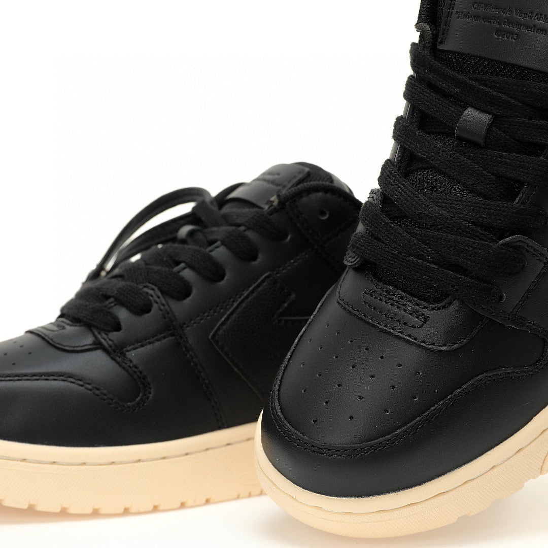 Off White Out Of Office Black Cream Sole