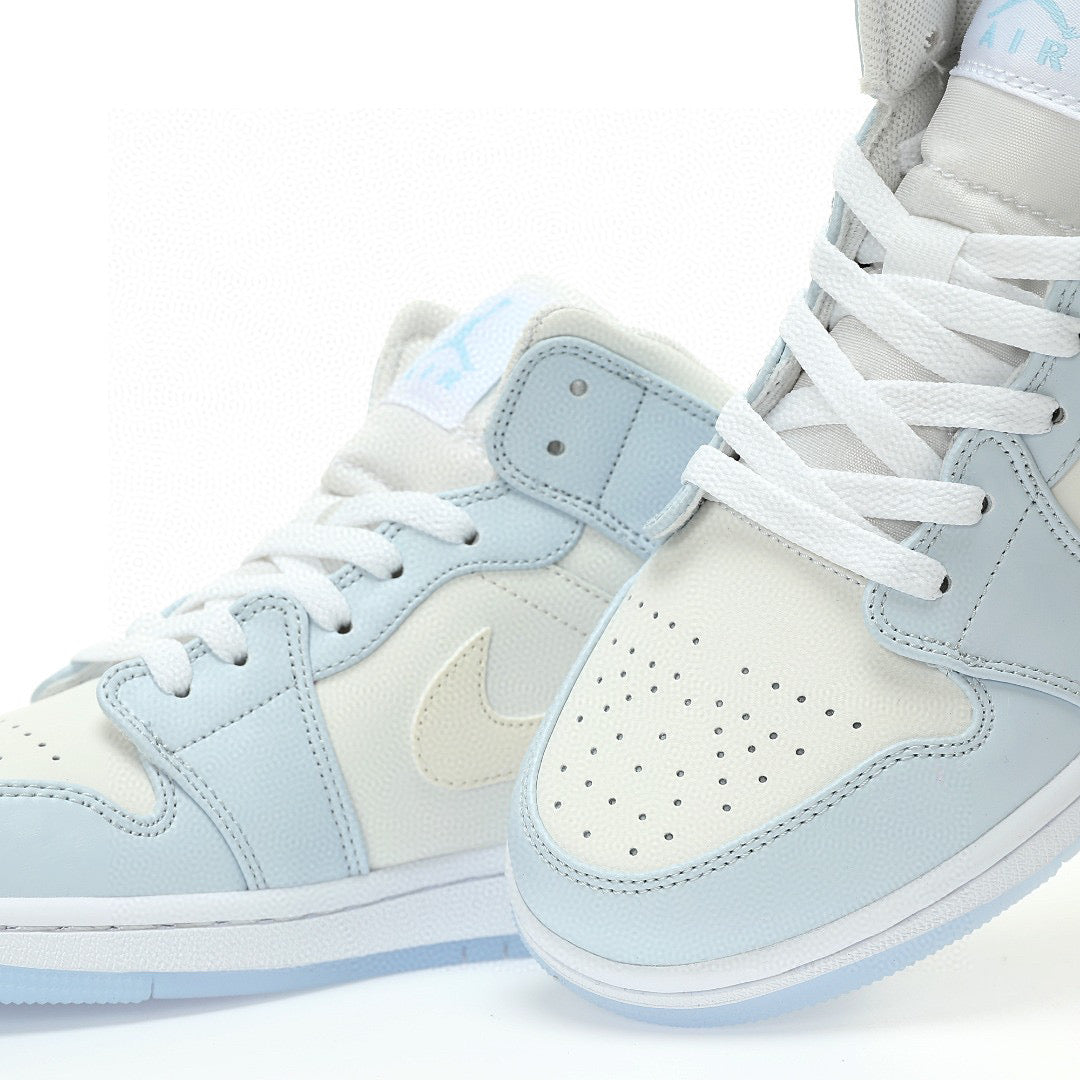 J1 Mid Glitter Swoosh