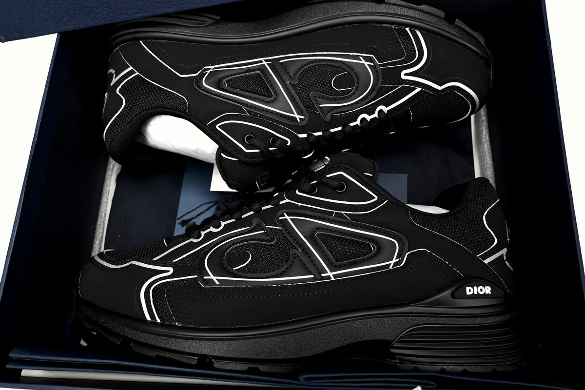DR B30 Light Grey Sneakers Black