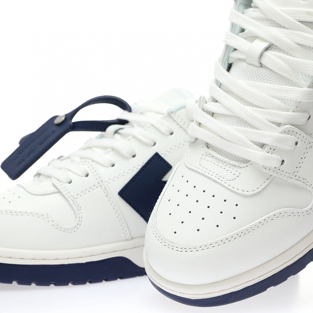 Off White Out Of Office Navy Arrow