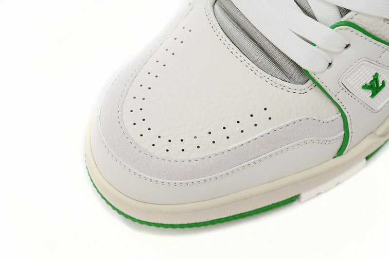 LV Traine White Green Lychee