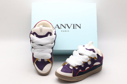 Lanvin Curb White Purple