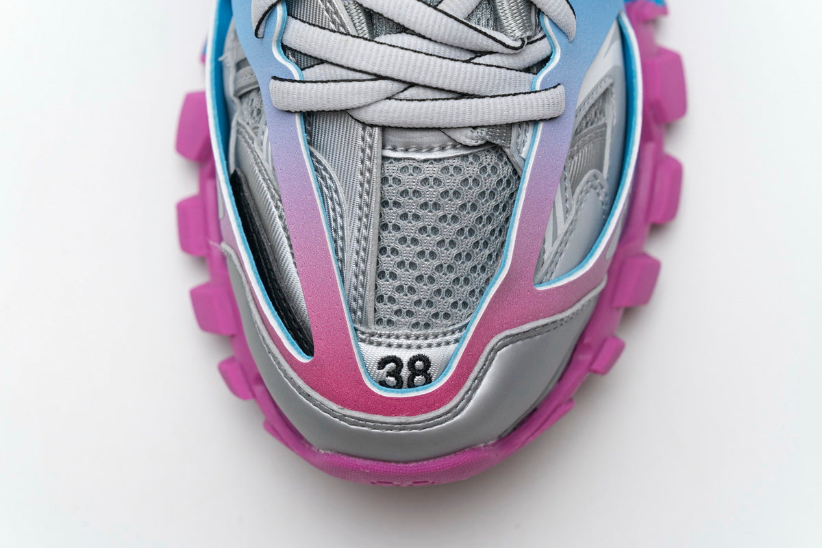 Balenciaga Track Blue Pink Silver