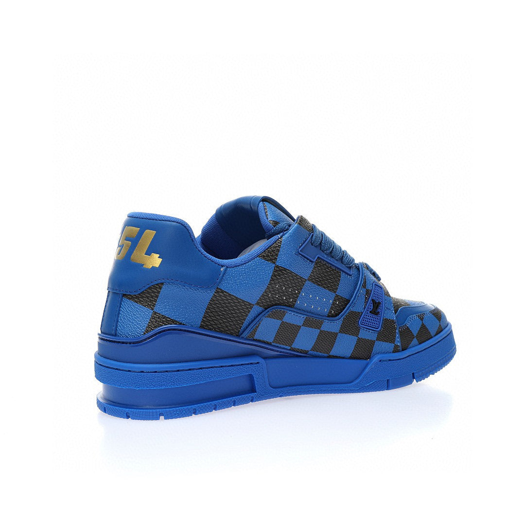 LV Trainer Blue Checkers