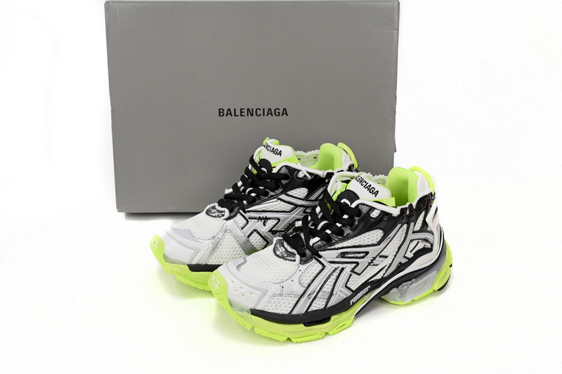 BB Runners White & Neon
