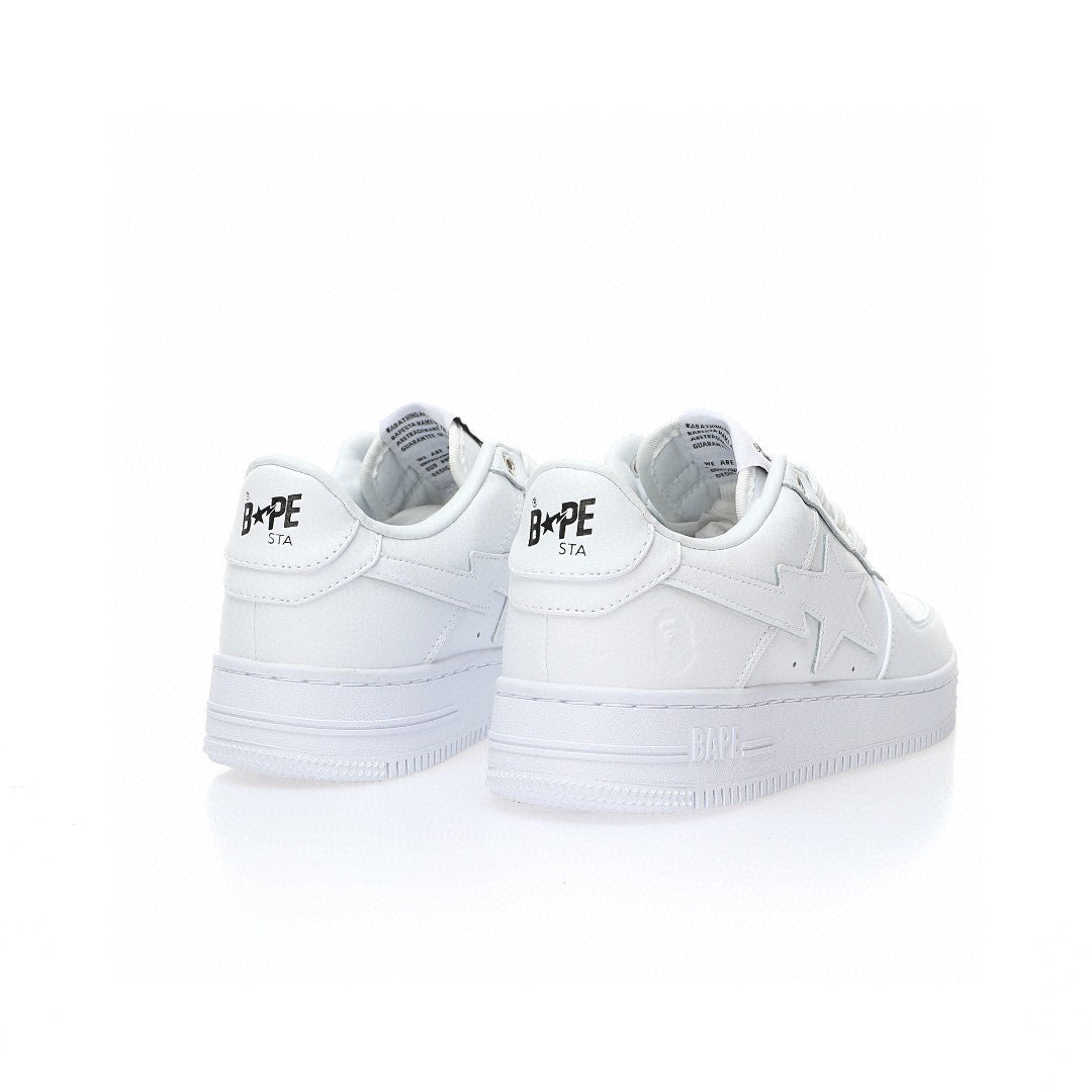 Bapesta Triple White