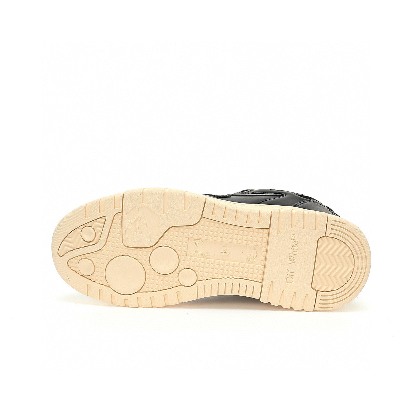 Off White Out Of Office Black Cream Sole