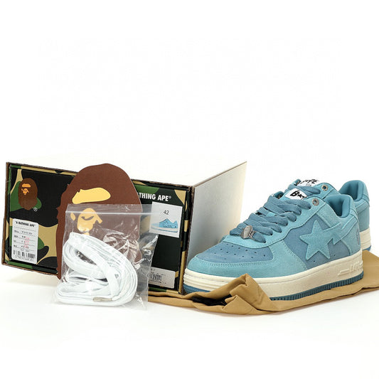 Bapesta Blue Suede