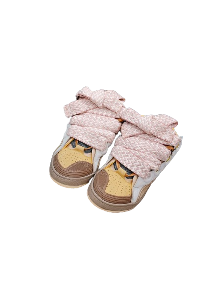 Lanvin Curb Pink Laces