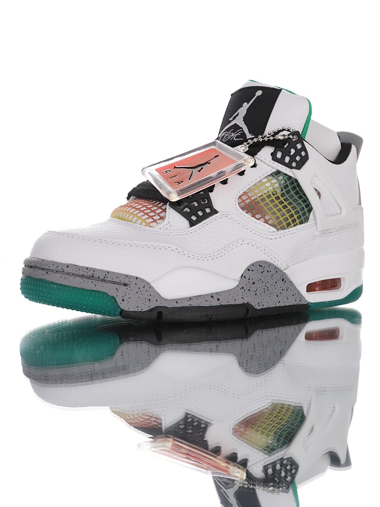 J4 Lucid Green Rasta