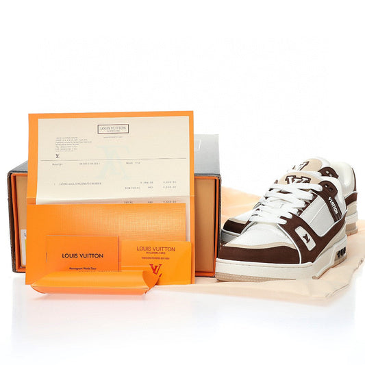 LV Trainer White Brown