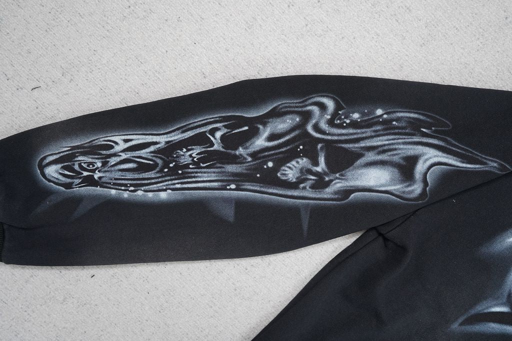 Hellstar Black Flame Hoodie